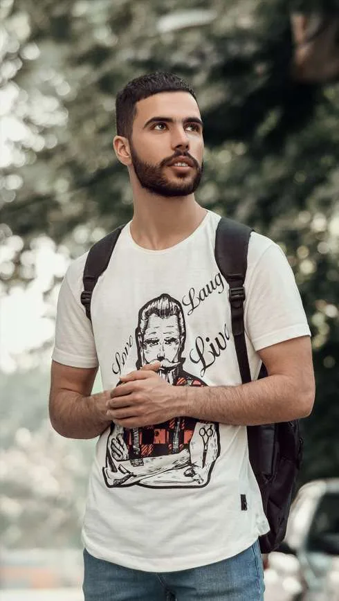 Persona photo: Walid Saleh, a secondary-school student